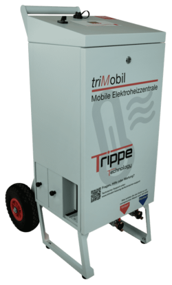 Mobile Elektroheizzentrale triMobil